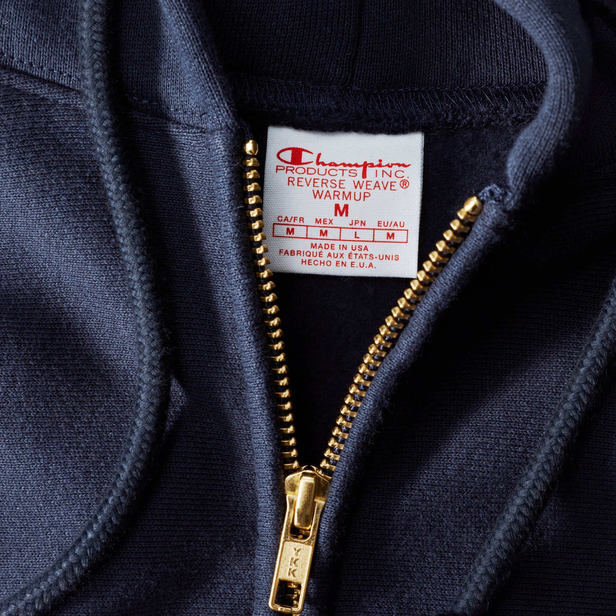 USA Reverse Weave® Zip Hooded Sweatshirt - Image 2