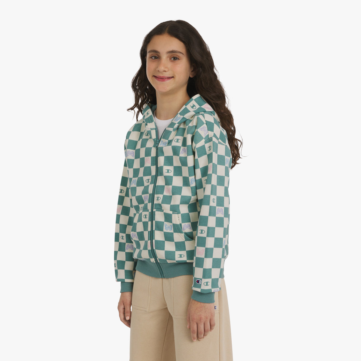 Full-Zip Hoodie. All-Over-Print - Image 2