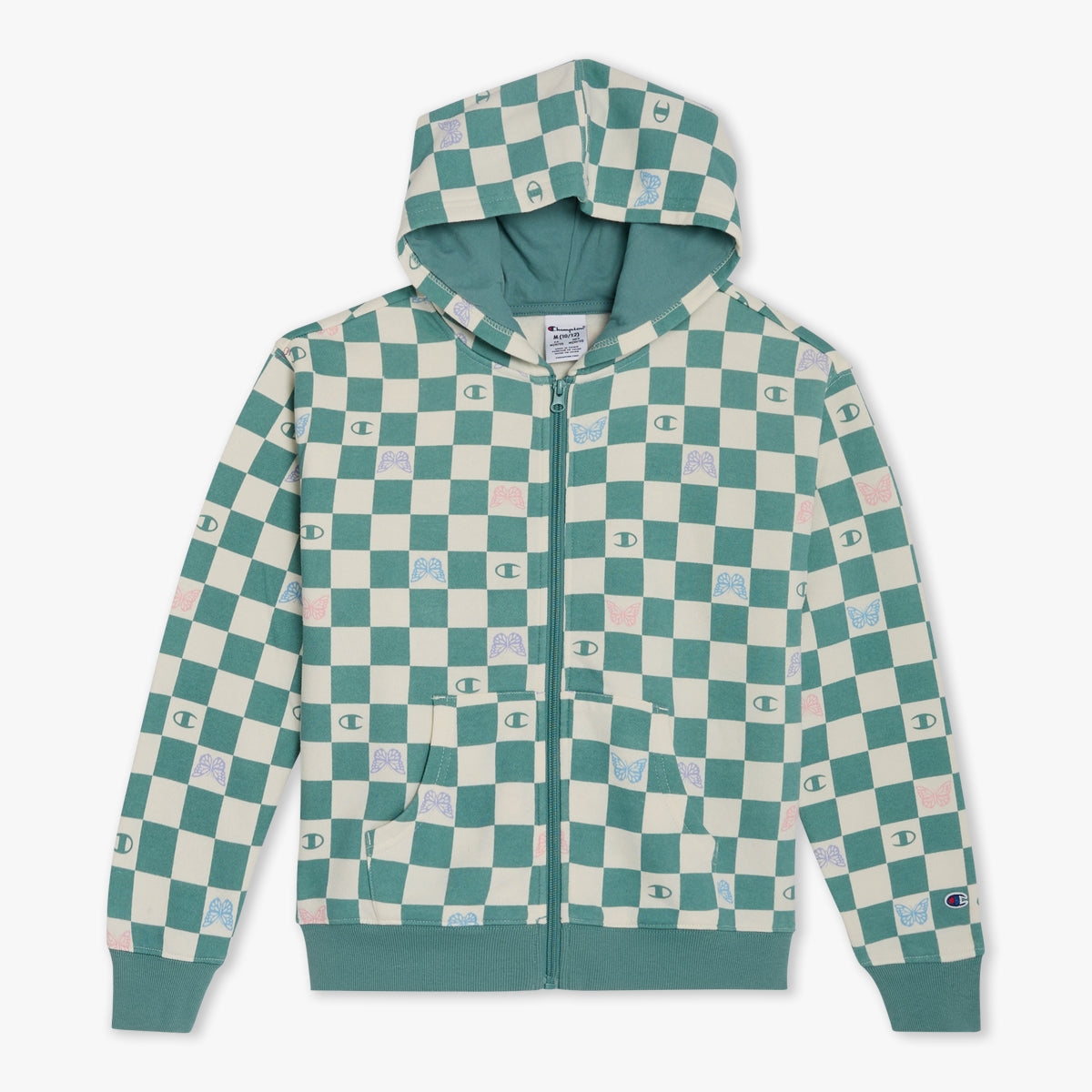 Full-Zip Hoodie. All-Over-Print - Image 5