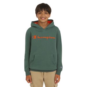 Signature Pop Color Embroidery Hoodie