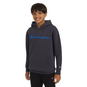 Signature Pop Color Embroidery Hoodie