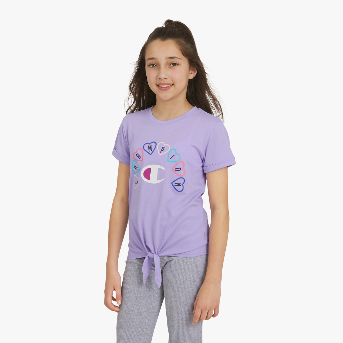 Tie Front T-Shirt - Image 2