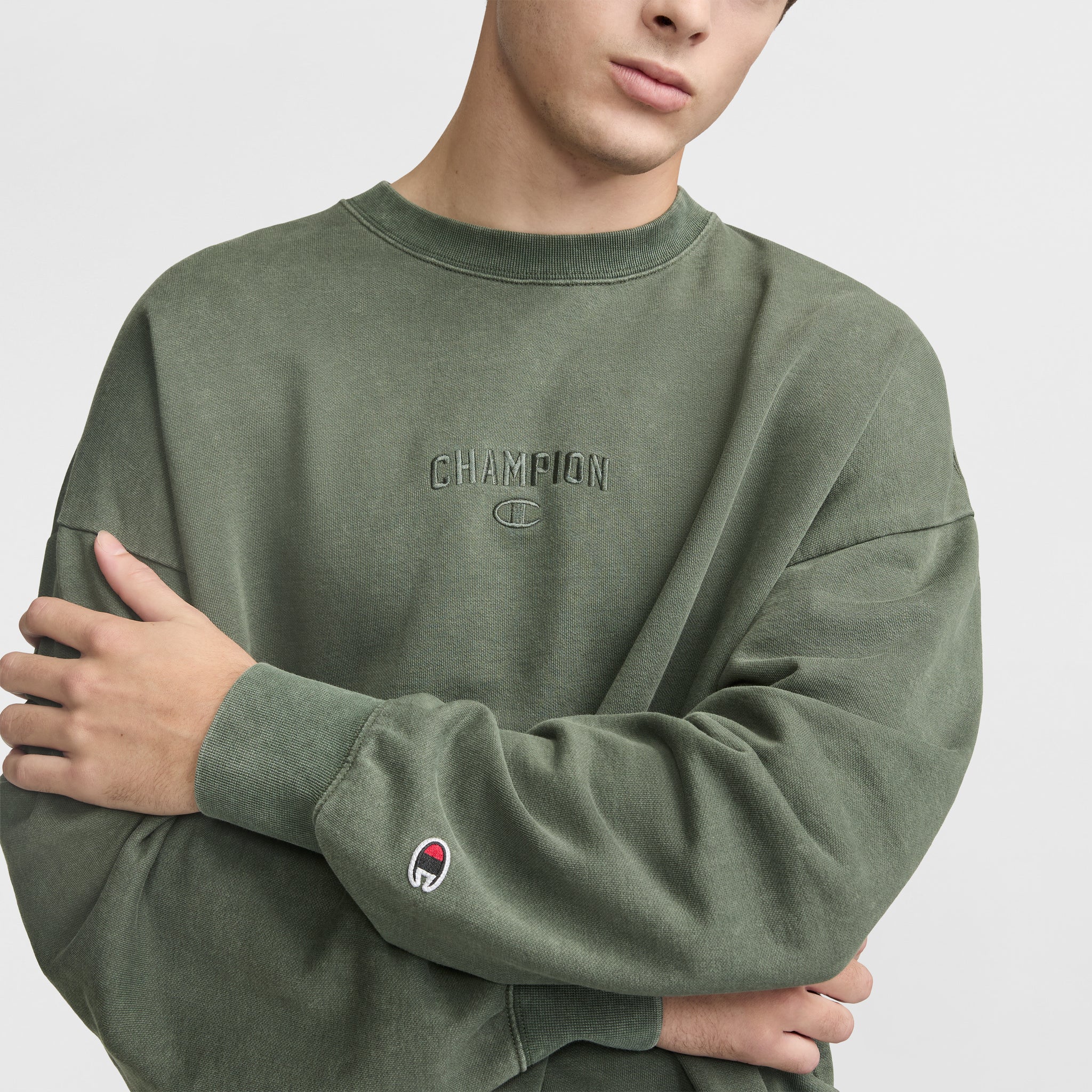 Vintage Wash Crewneck Sweatshirt - Image 3