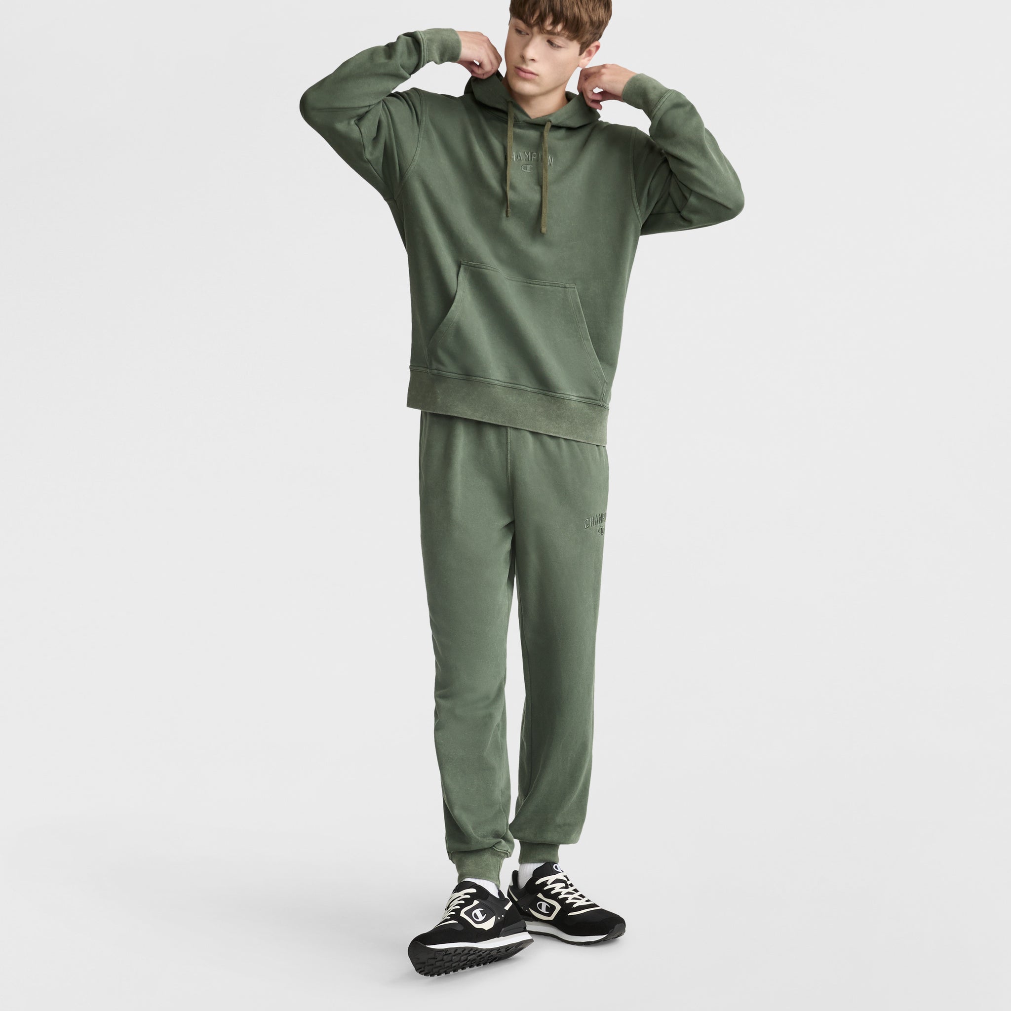 Vintage Wash. Lightweight Hoodie - Image 2