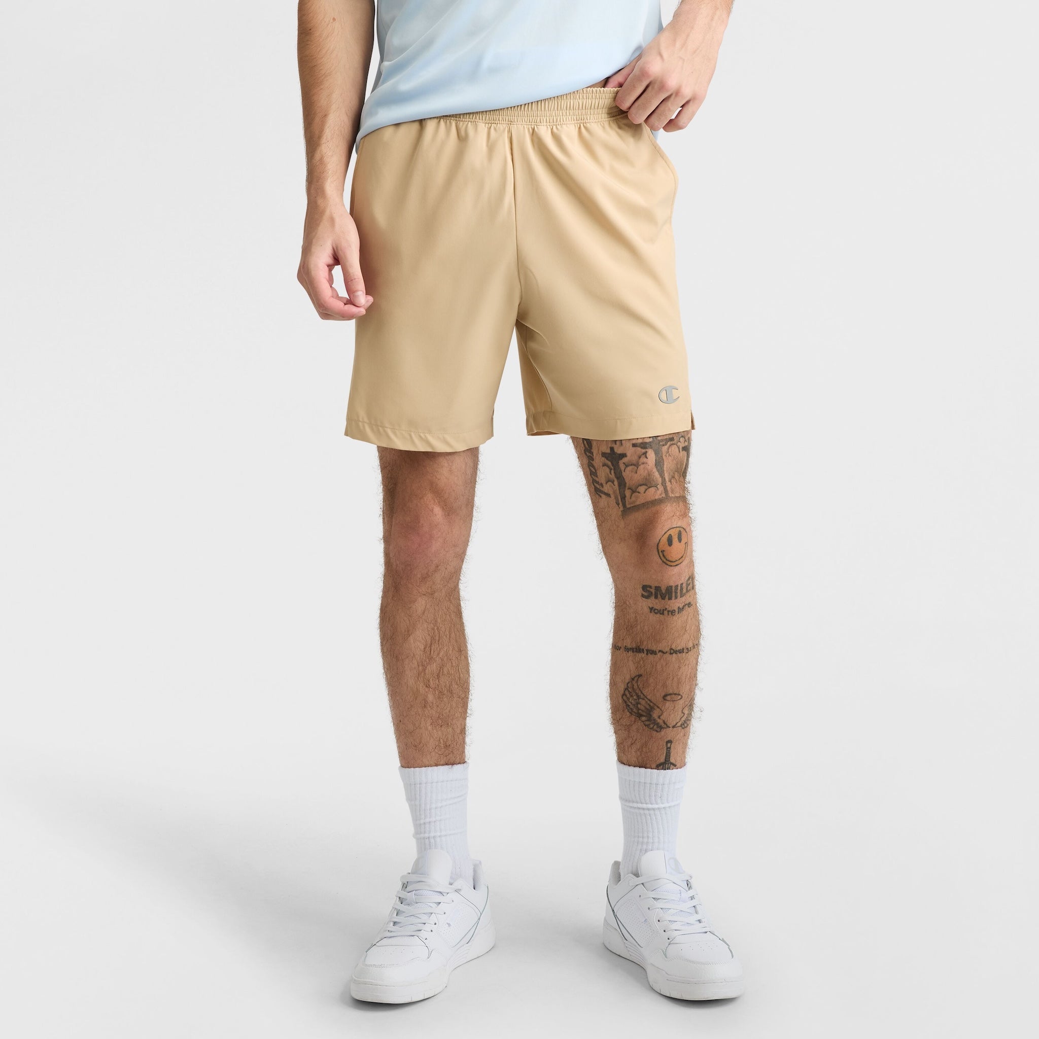 7 MVP Moisture Wicking. Athletic Shorts. C Logo