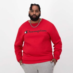 Powerblend Crewneck Sweatshirt. Script Logo - Big & Tall