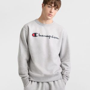 Powerblend Crewneck Sweatshirt. Classic Script Logo