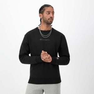 Powerblend Crewneck Sweatshirt. Tonal Script Logo