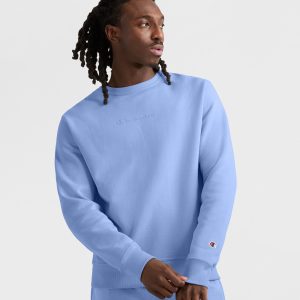 Powerblend Crewneck Sweatshirt. Tonal Script Logo