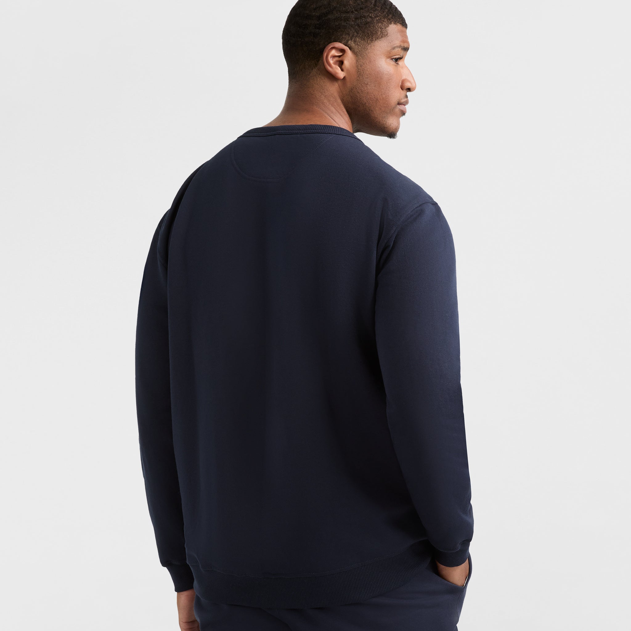 Powerblend Crewneck Sweatshirt. C Logo - Big & Tall - Image 2