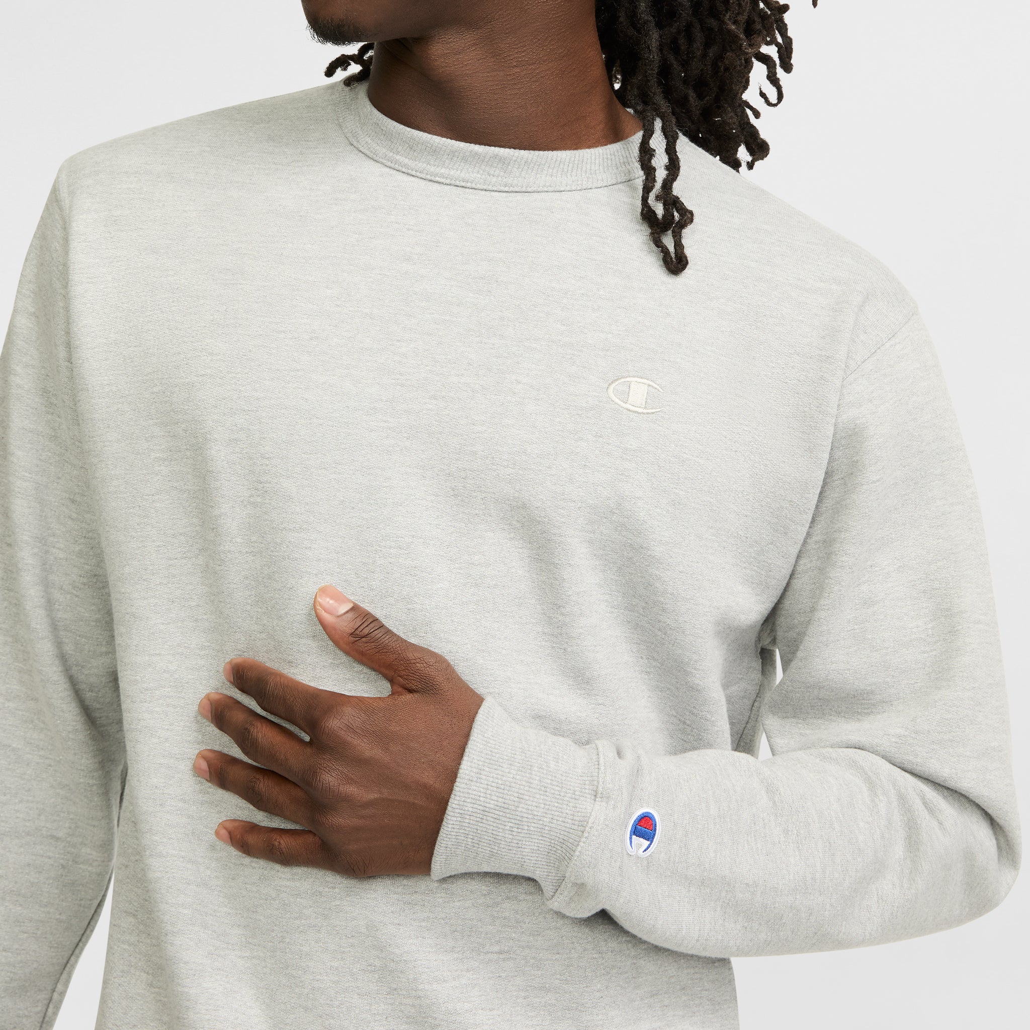 Powerblend Crewneck Sweatshirt. C Logo - Image 3