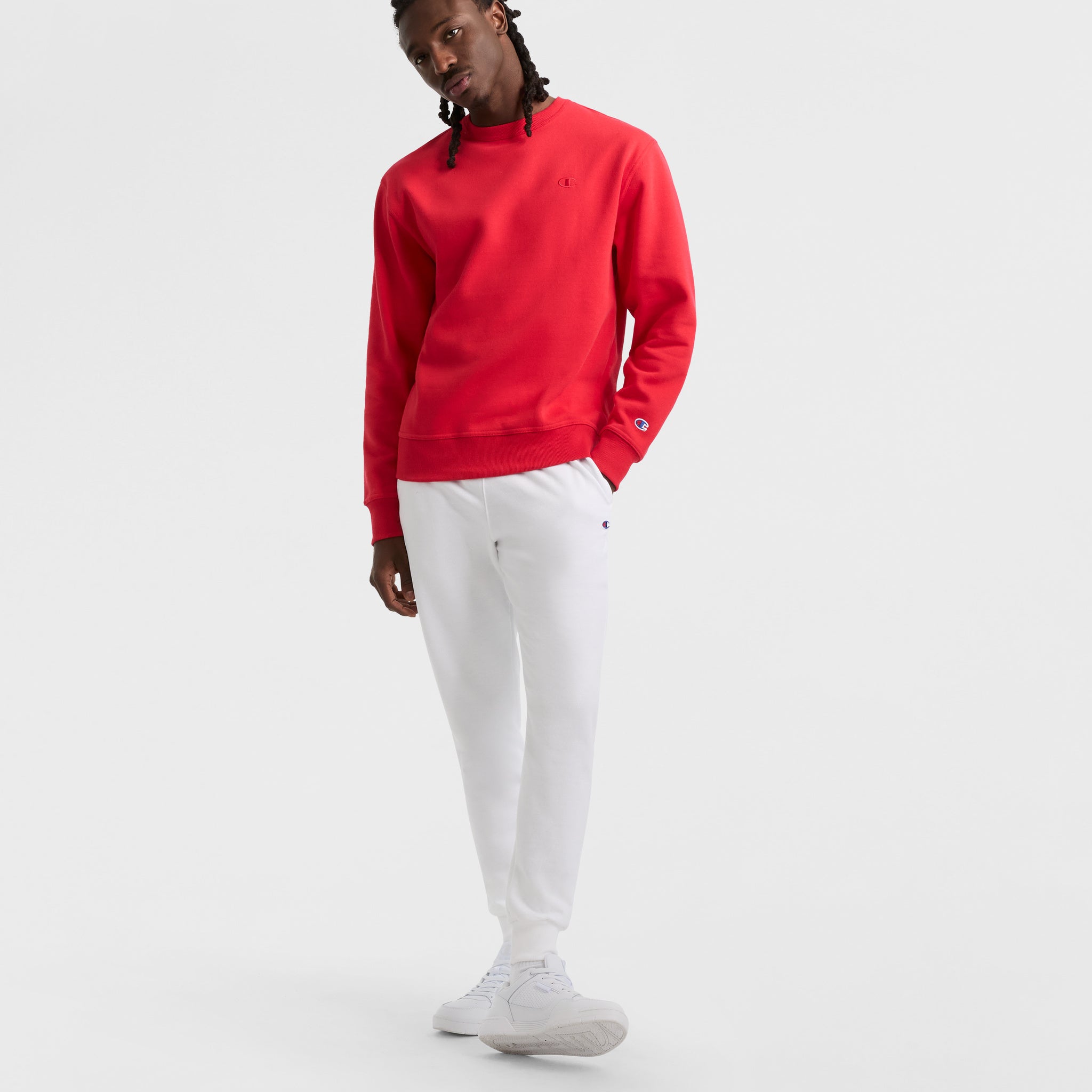 Powerblend Crewneck Sweatshirt. C Logo - Image 4