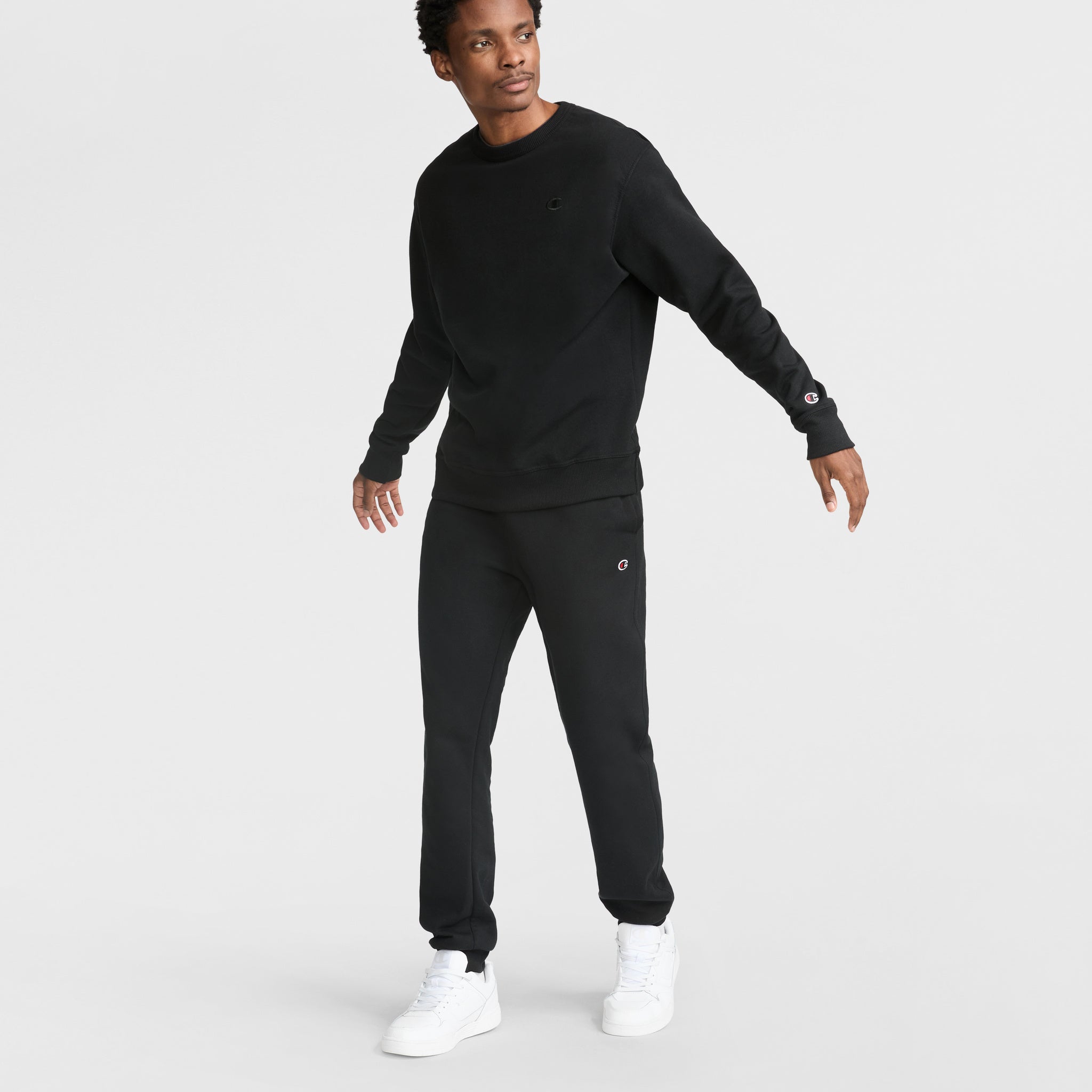 Powerblend Crewneck Sweatshirt. C Logo - Image 4