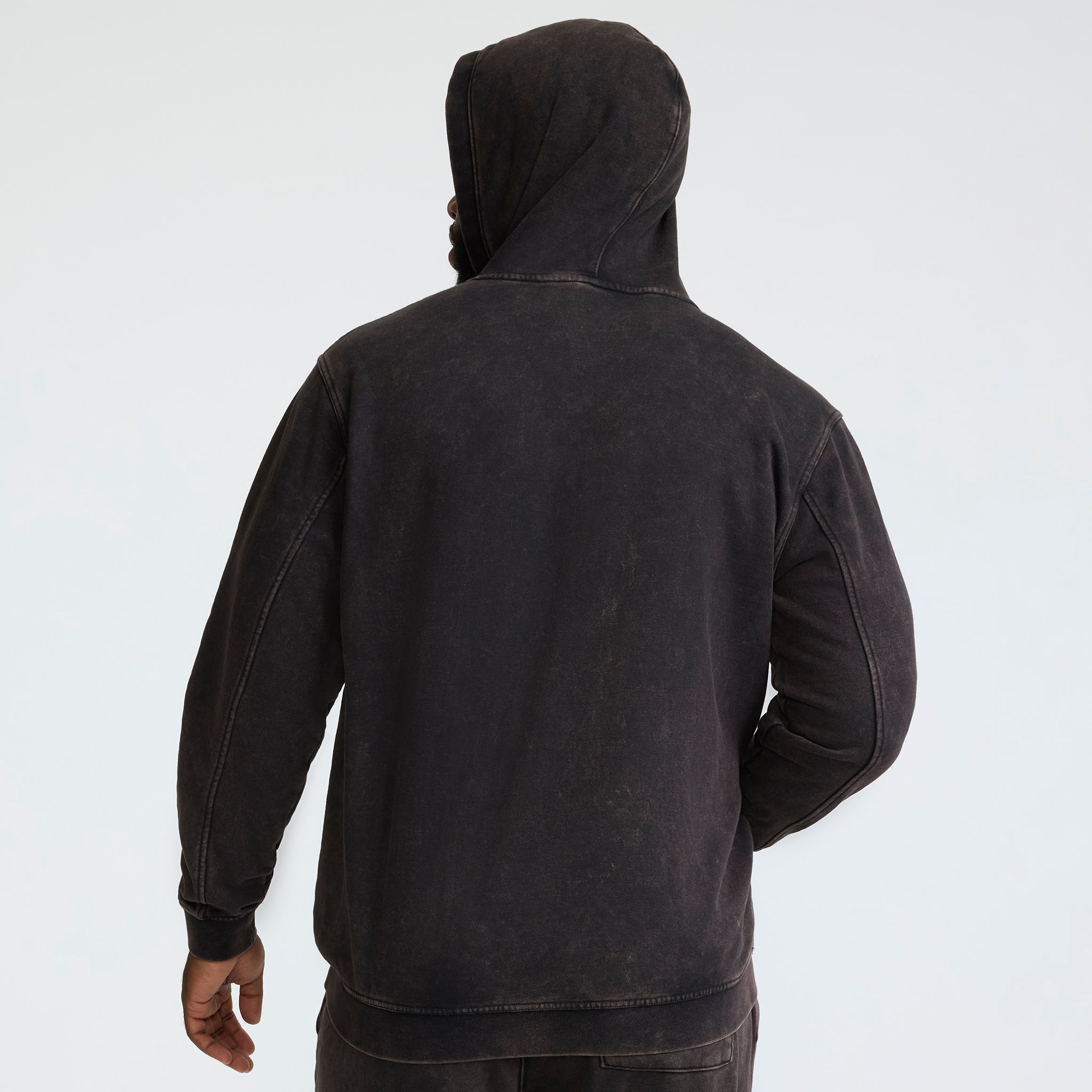 Time Capsule Hoodie. Left Chest C Champion Script Logo - Big & Tall - Image 2