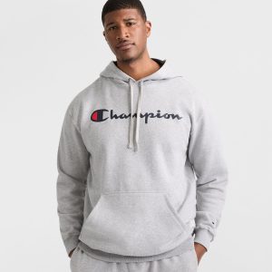 Powerblend Hoodie. Script Logo - Big & Tall