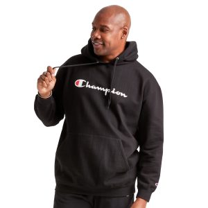 Powerblend Hoodie. Script Logo - Big & Tall