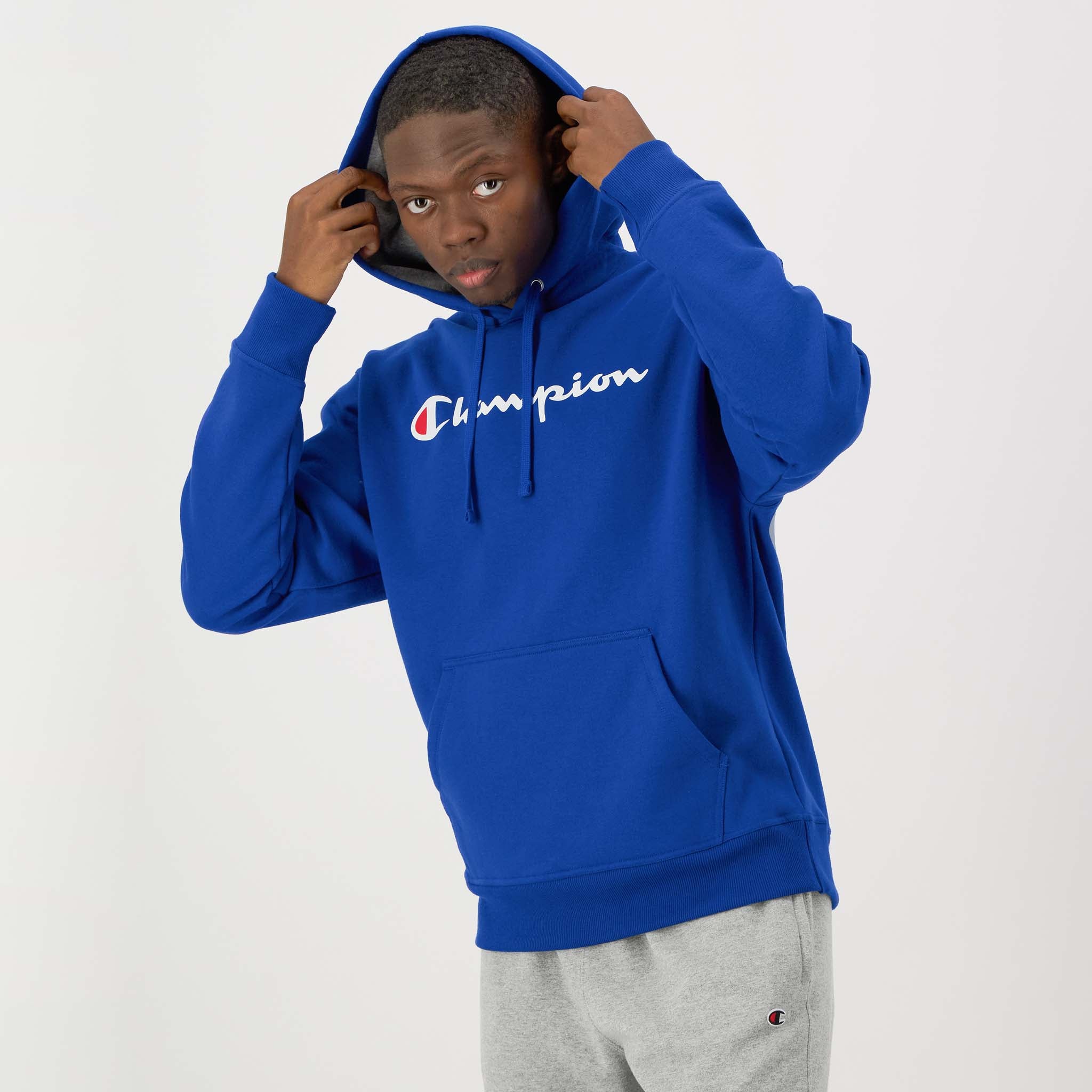 Powerblend Hoodie. Full Script Logo - Image 2