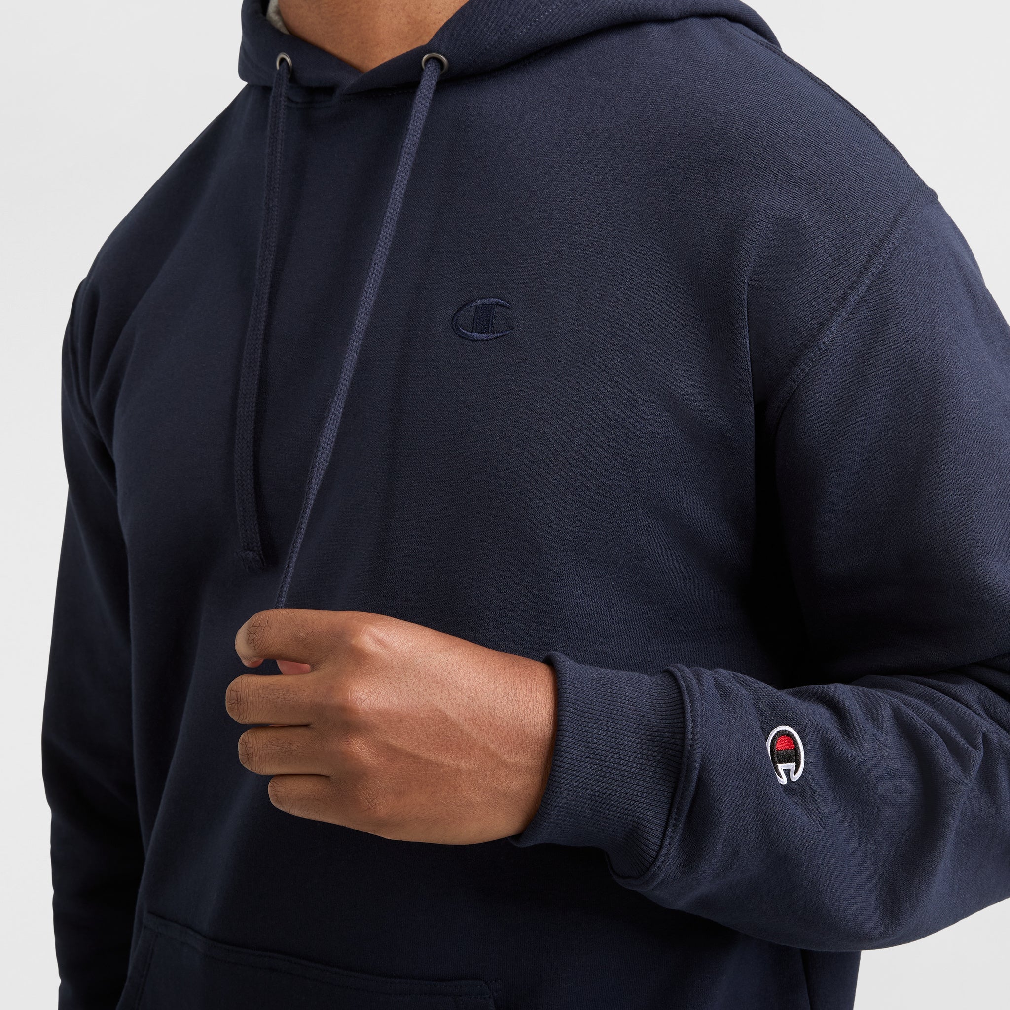 Powerblend Hoodie. C Logo - Big & Tall - Image 3