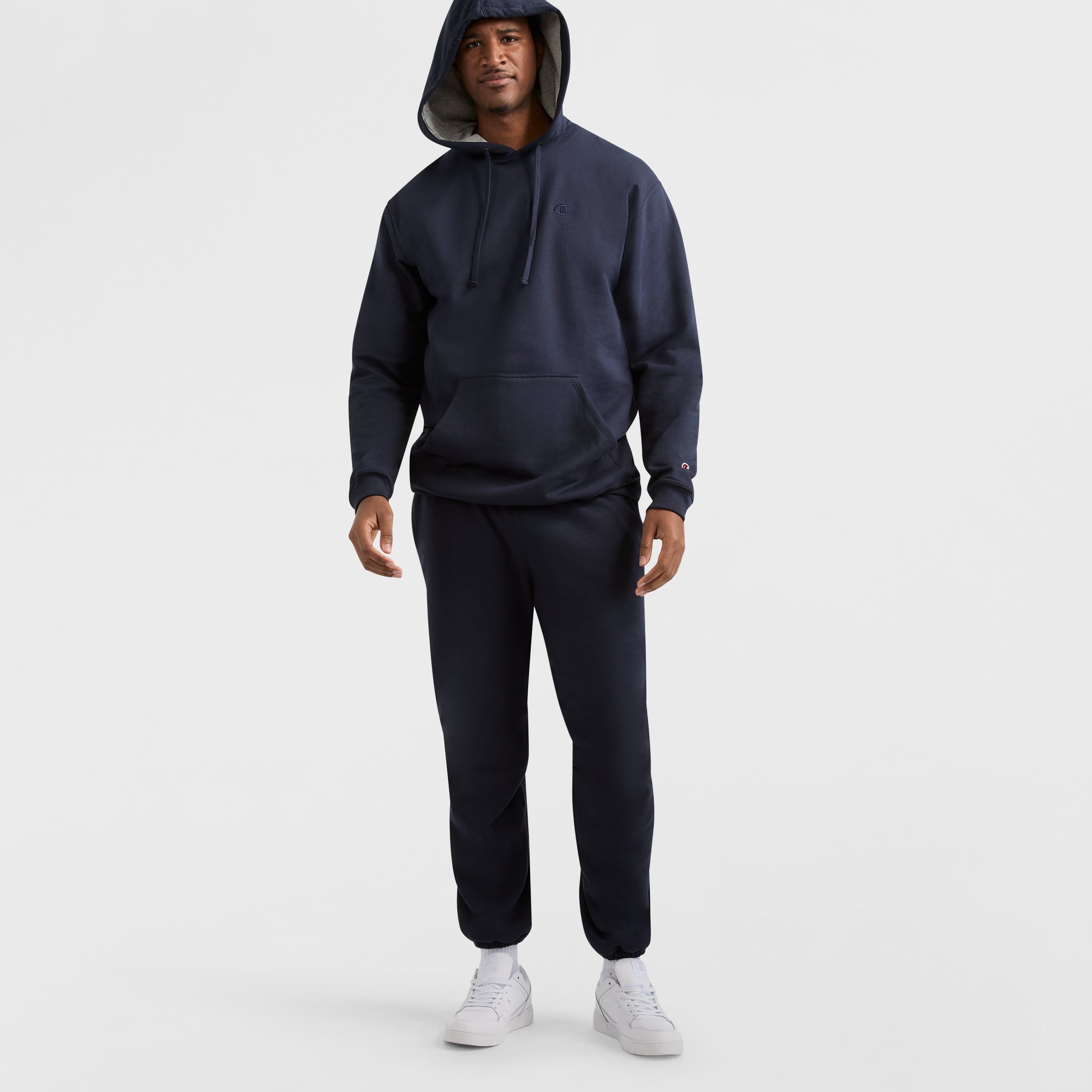 Powerblend Hoodie. C Logo - Big & Tall - Image 4