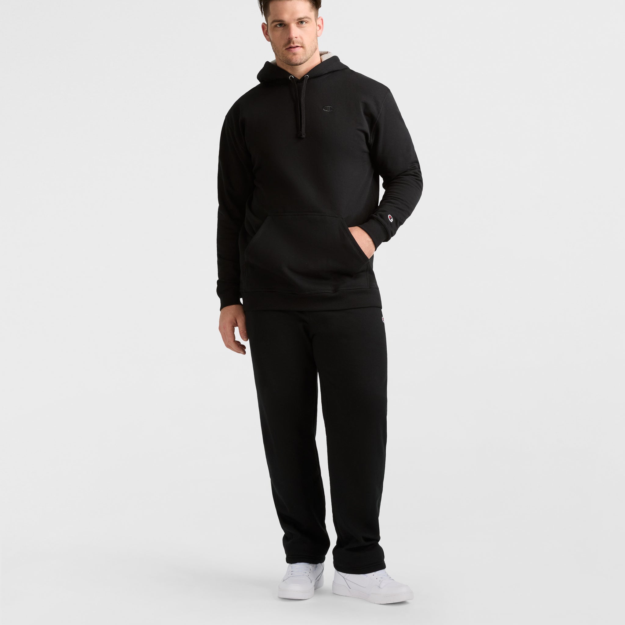 Powerblend Hoodie. C Logo - Big & Tall - Image 4