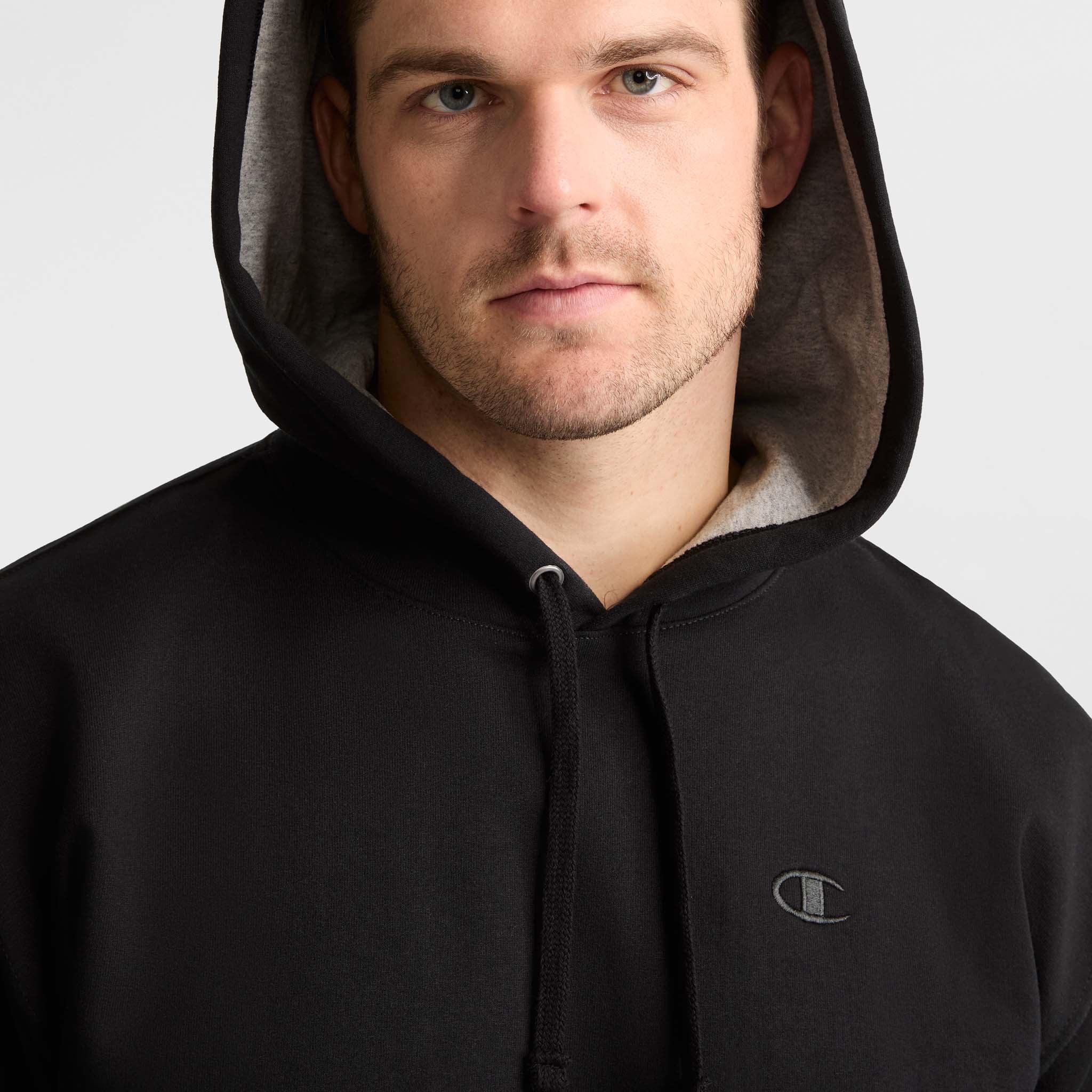 Powerblend Hoodie. C Logo - Big & Tall - Image 3