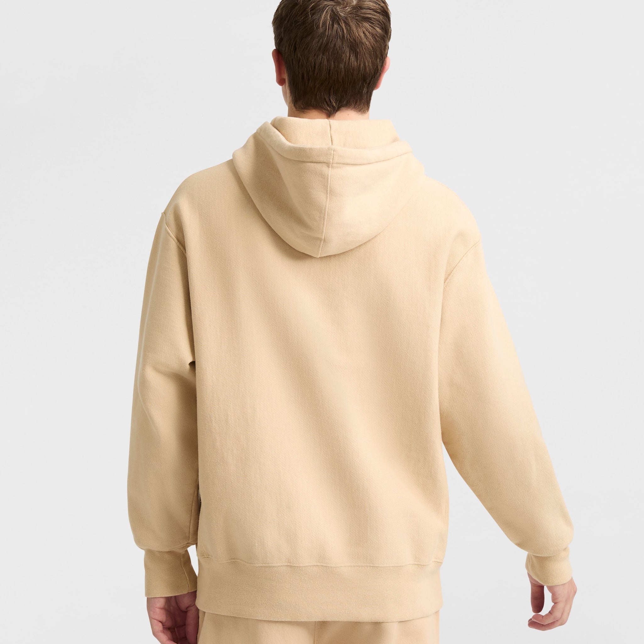 Reverse Weave Dropped Shoulder Hoodie - Image 2