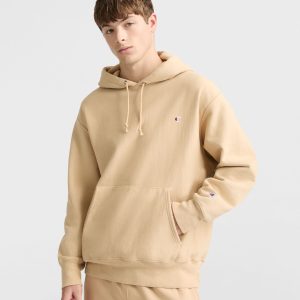 Reverse Weave Dropped Shoulder Hoodie