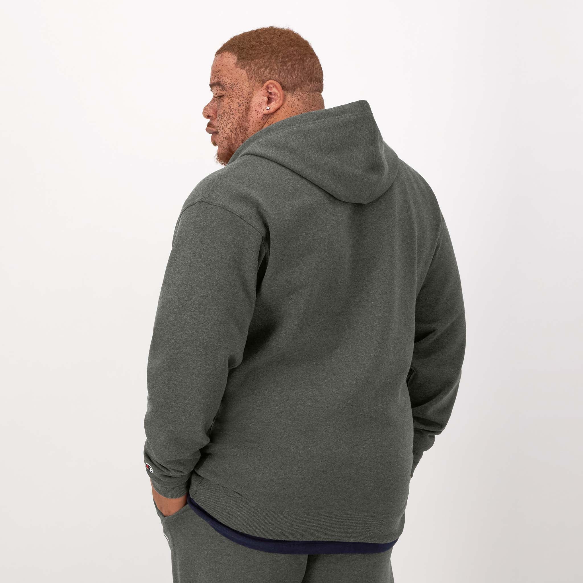 Powerblend Full-Zip Hoodie. C Logo - Big & Tall - Image 3