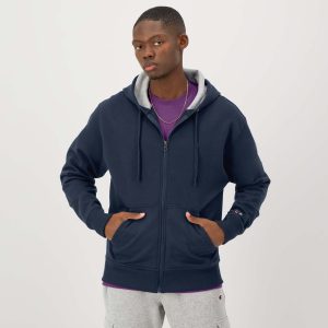 Powerblend Full-Zip Hoodie. C Logo