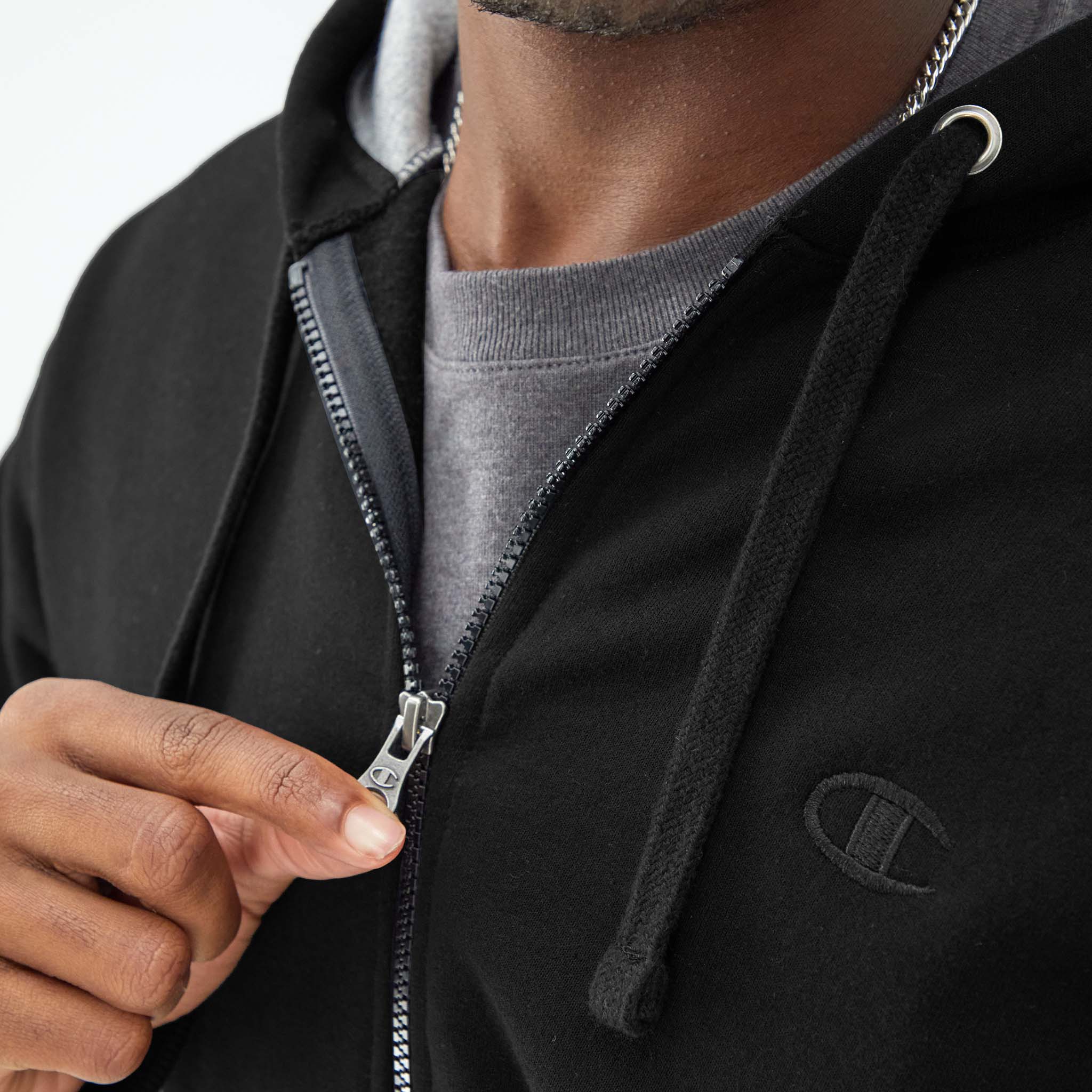 Powerblend Full-Zip Hoodie. C Logo - Image 4