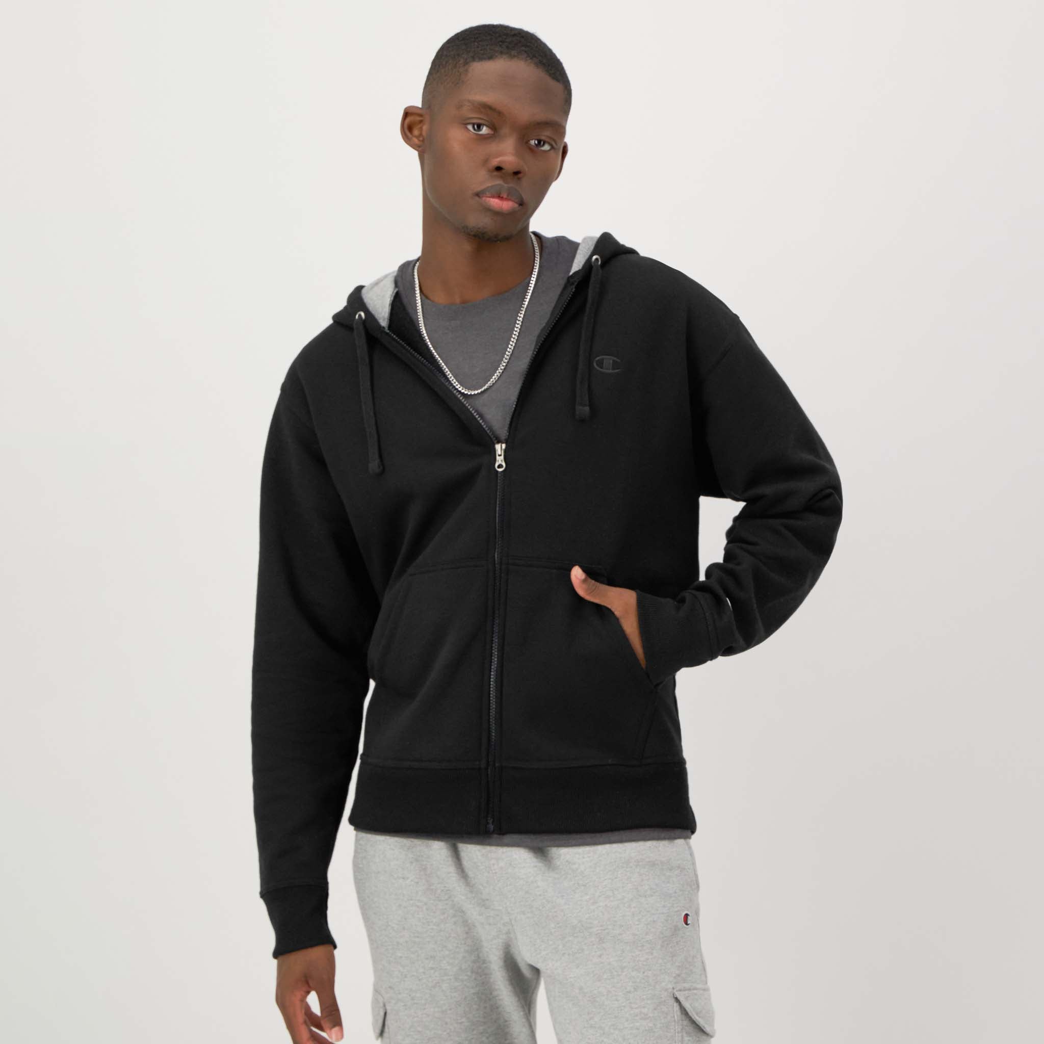 Powerblend Full-Zip Hoodie. C Logo