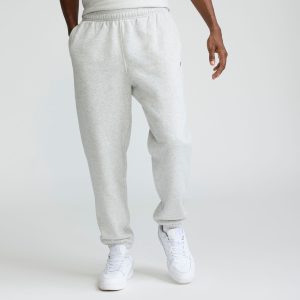 Powerblend Sweatpants. Relaxed Hem. C Logo