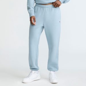 Powerblend Sweatpants. Relaxed Hem. C Logo