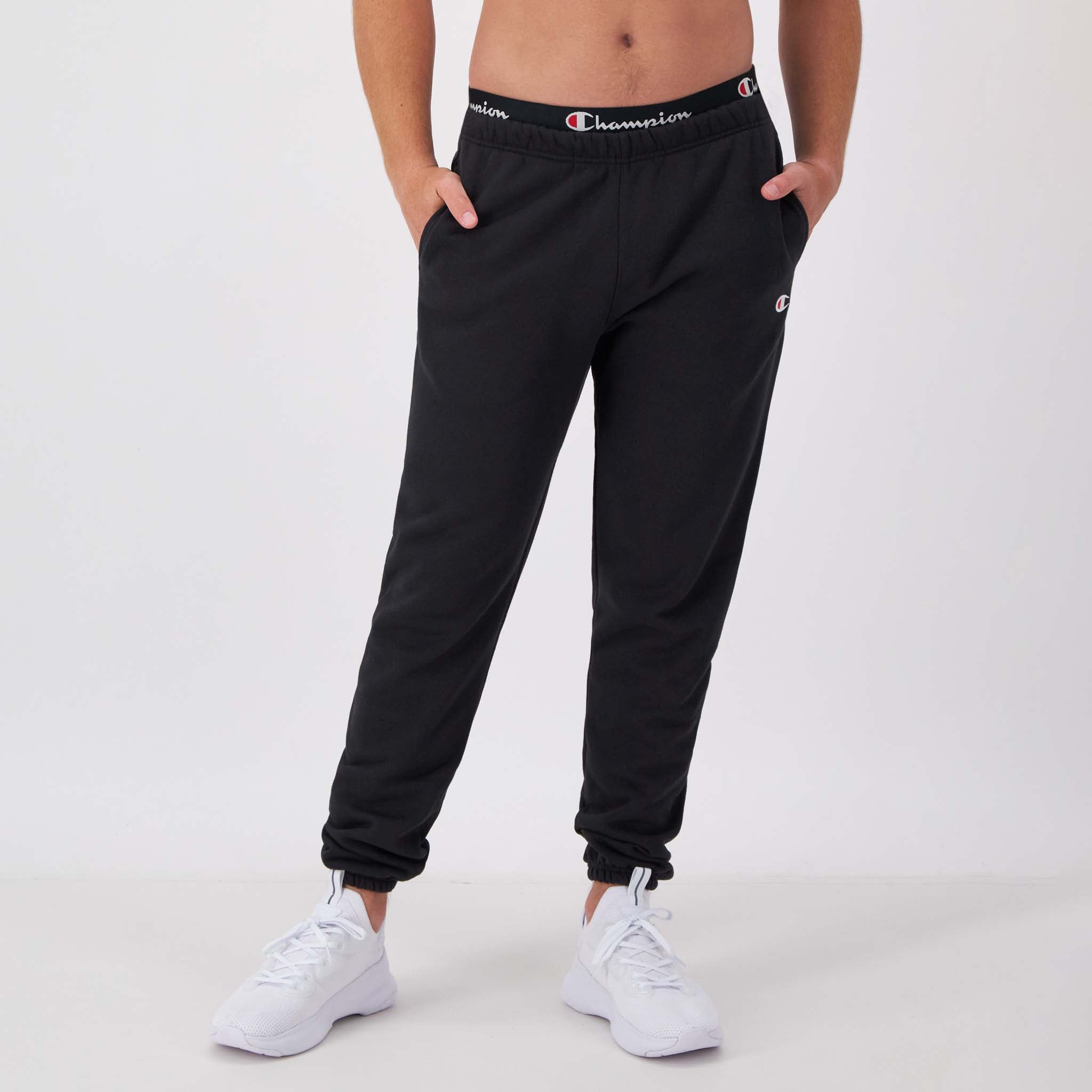Reverse Weave Sweatpants. C Logo