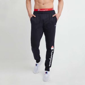 Lightweight Lounge Joggers. Script Logo