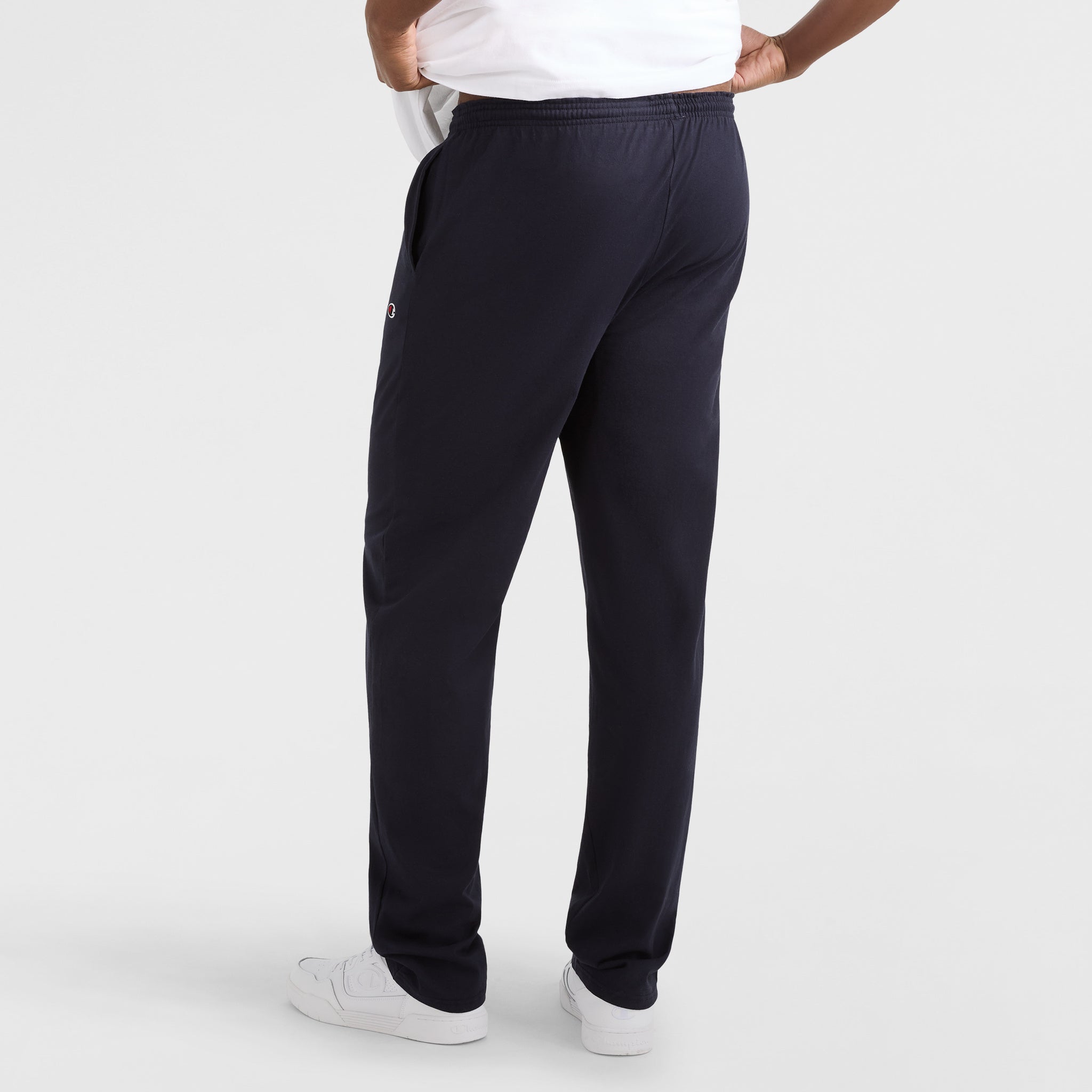 Lightweight Lounge Pants. Open Hem. C Logo - Big & Tall - Image 2