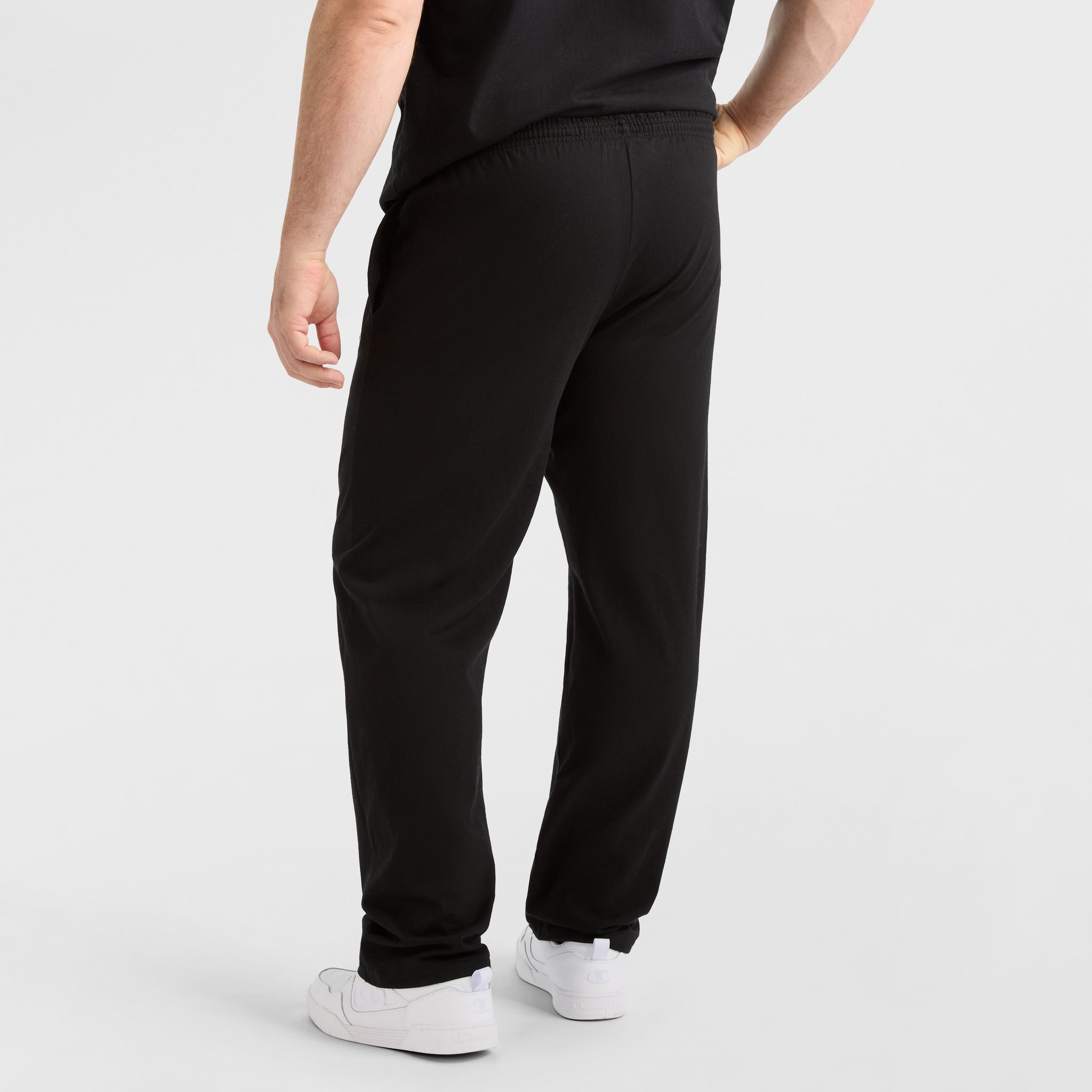 Lightweight Lounge Pants. Open Hem. C Logo - Big & Tall - Image 2