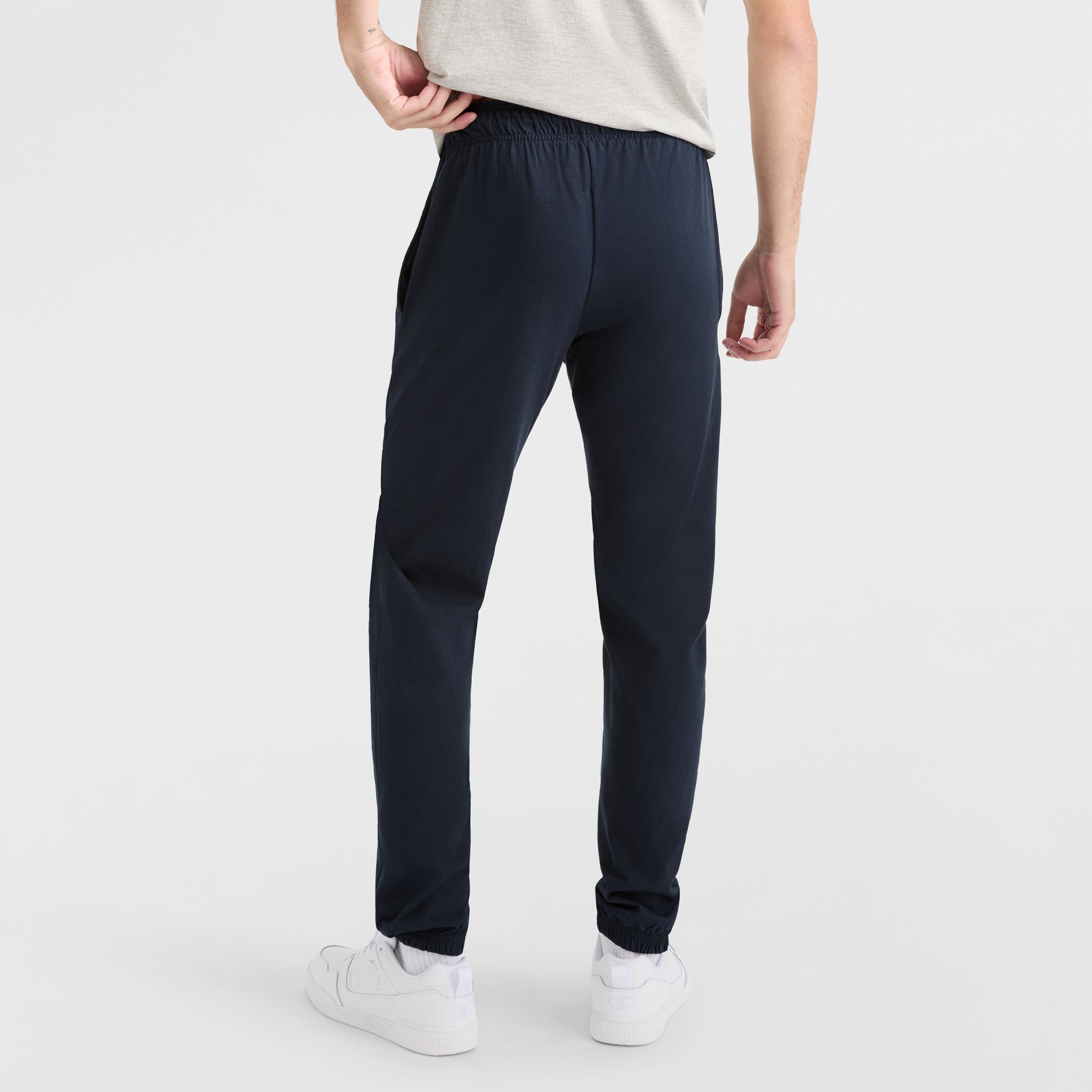 Lightweight Lounge Pants. Cinched Hem. C Logo - Image 2