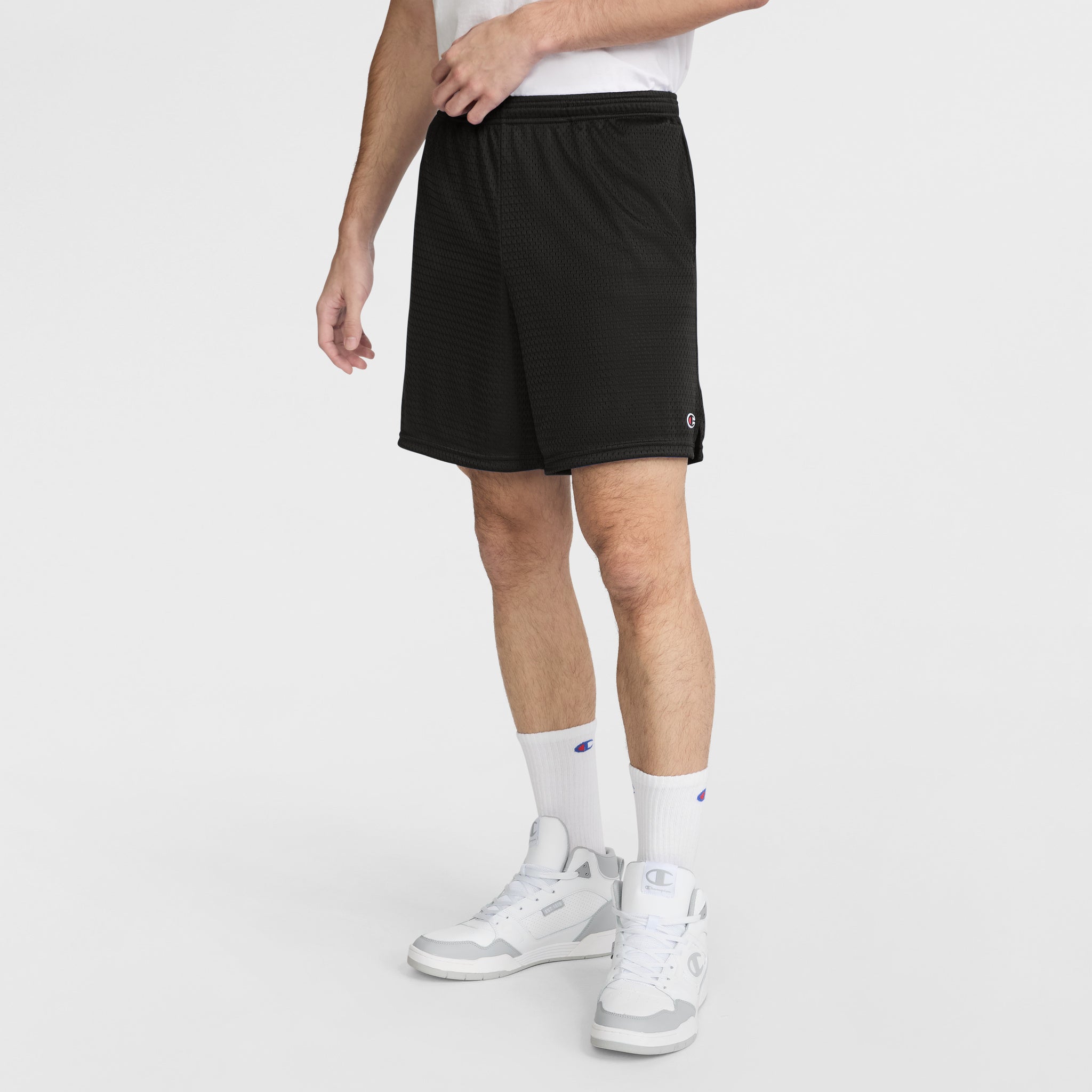 7 Classic Mesh Shorts. C Logo