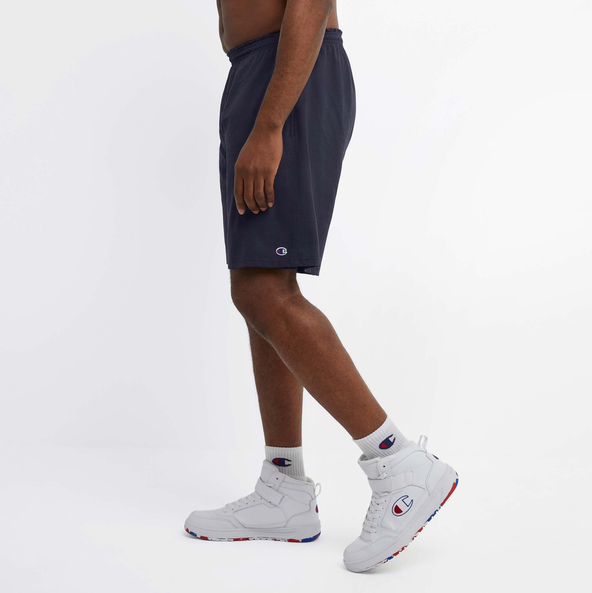 Lightweight Lounge Shorts. C Patch Logo - Big & Tall - Image 2