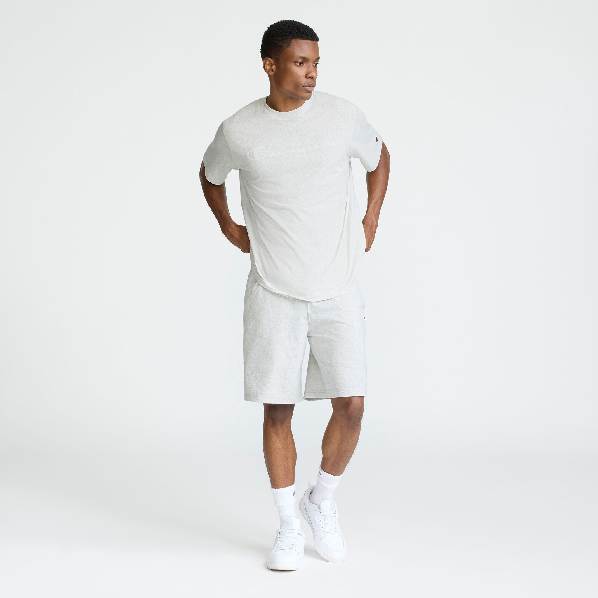 Classic Graphic T-Shirt. Tonal Script Logo - Image 4