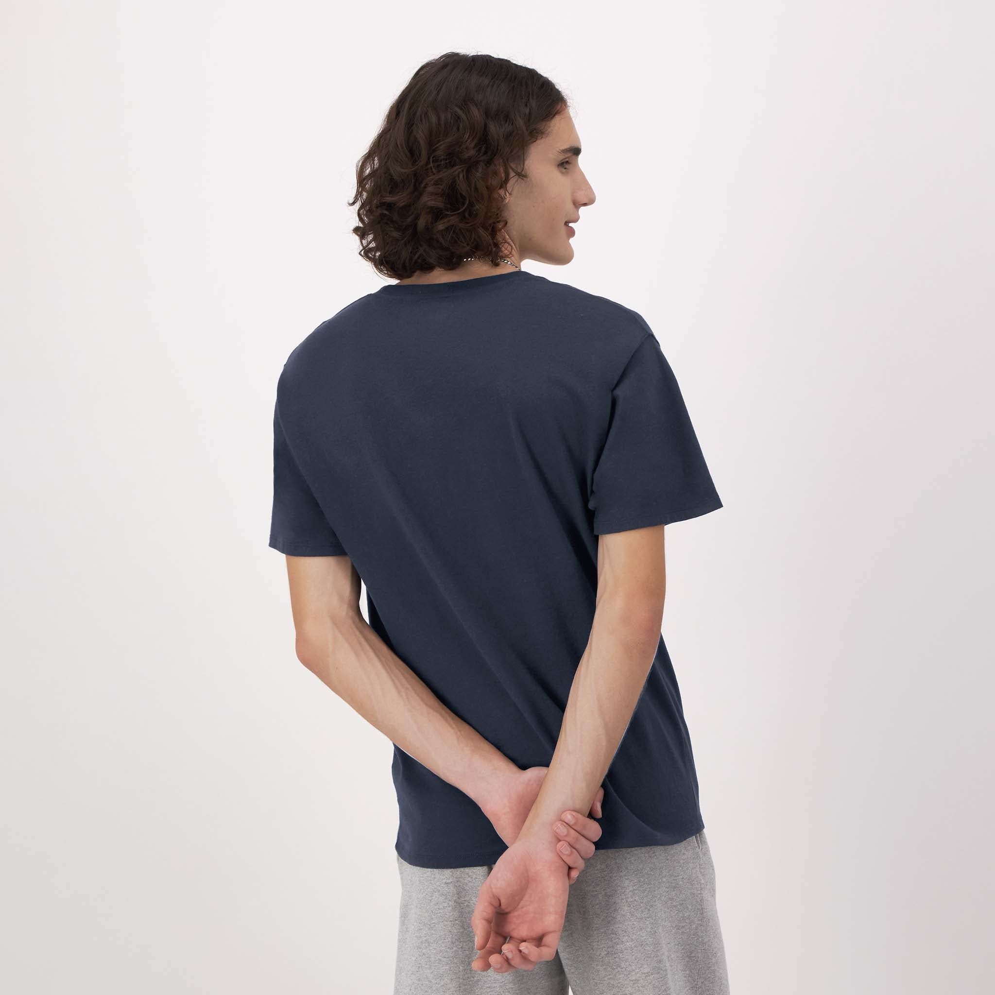 Classic Graphic T-Shirt. Tonal Script Logo - Image 3