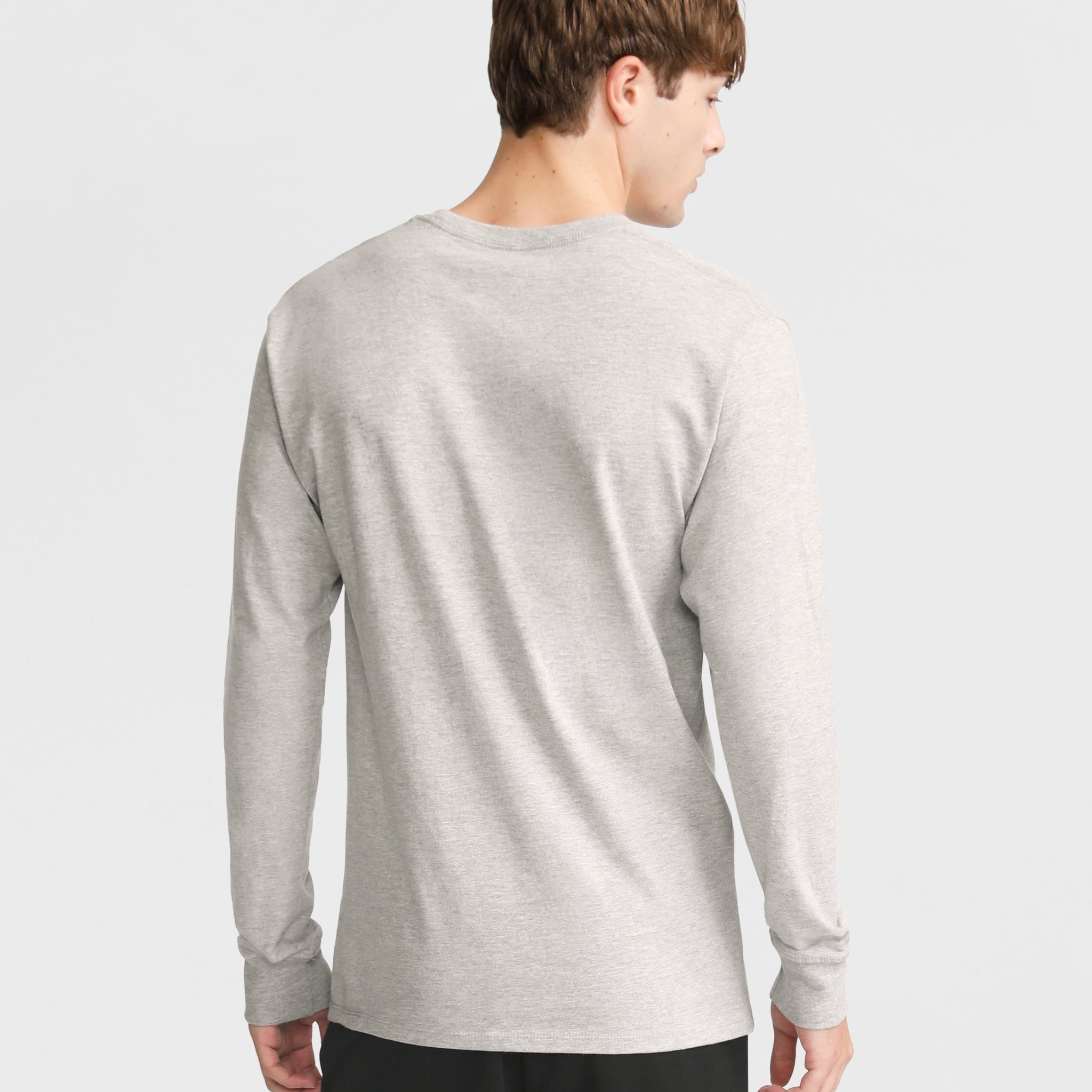 Classic Graphic Long-Sleeve T-Shirt. Script Logo - Image 2