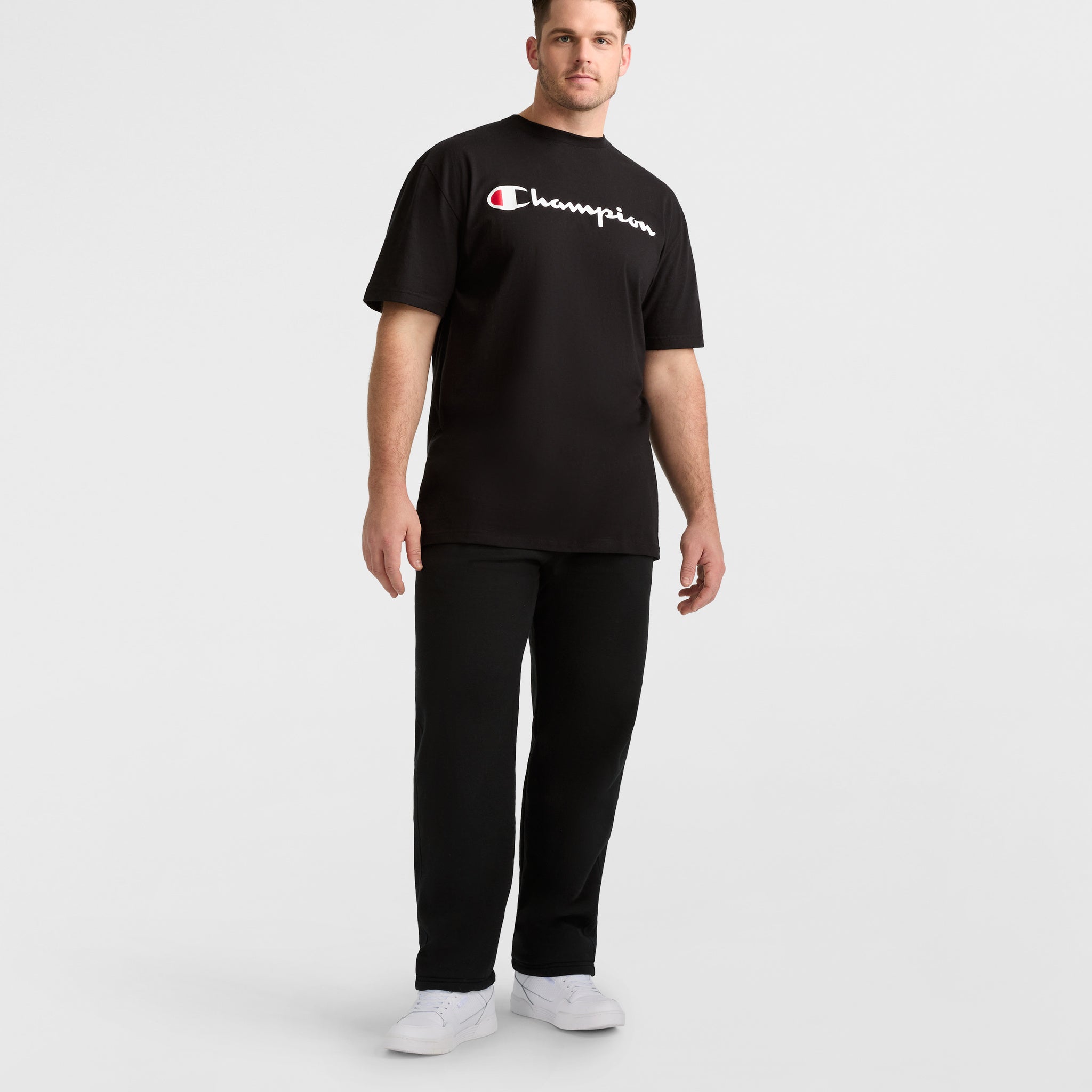 Classic Graphic T-Shirt. Script Logo - Big & Tall - Image 4