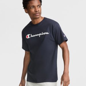 Classic Graphic T-Shirt. Script Logo