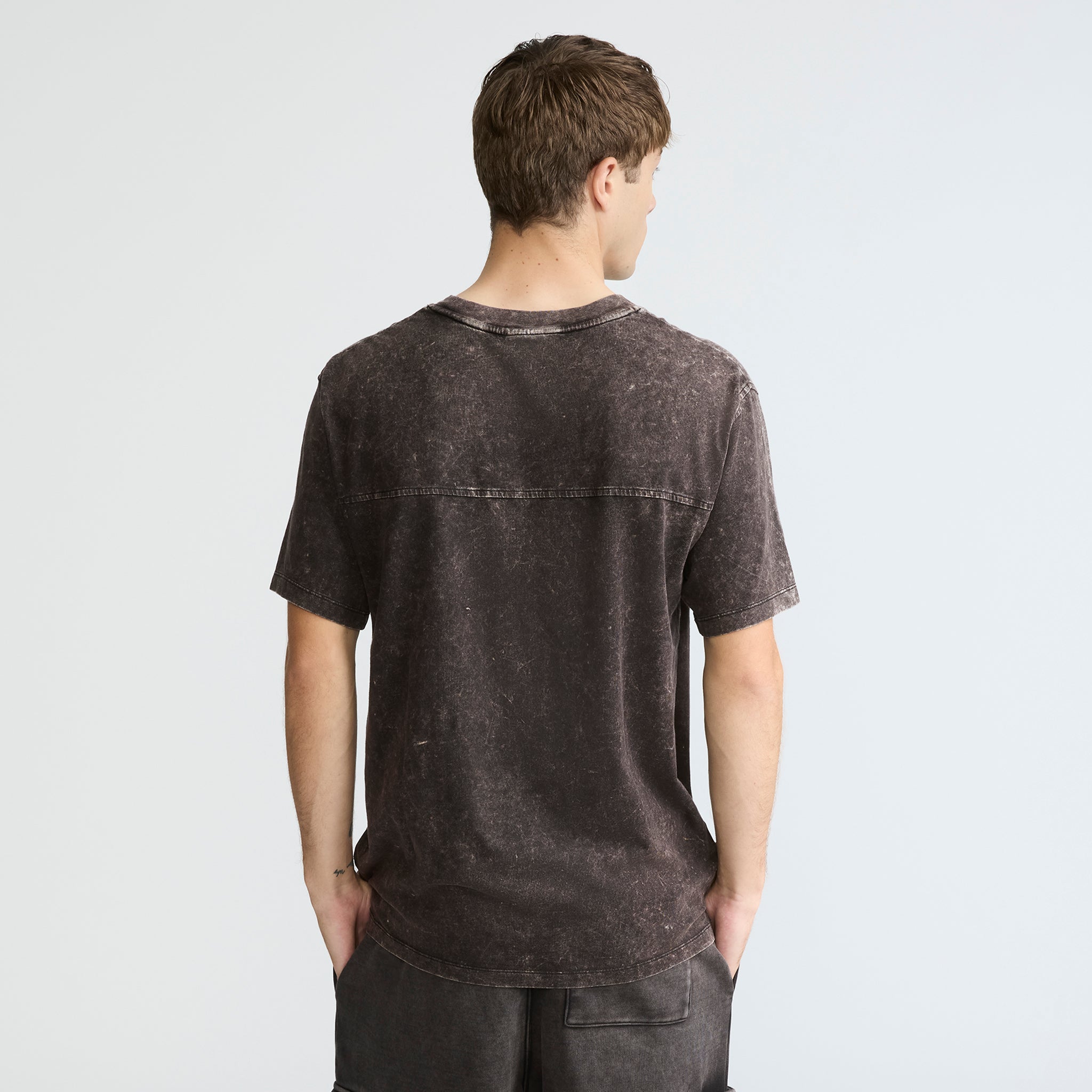 Vintage Wash Knit T-Shirt - Image 2