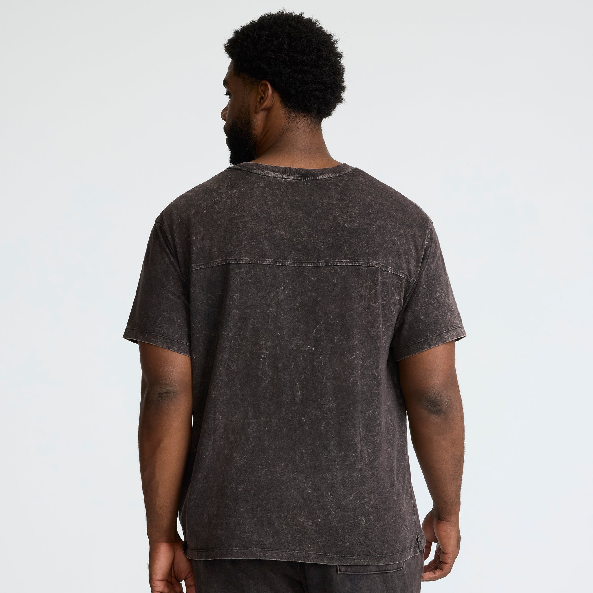 Vintage Wash Knit T-Shirt - Big & Tall - Image 2