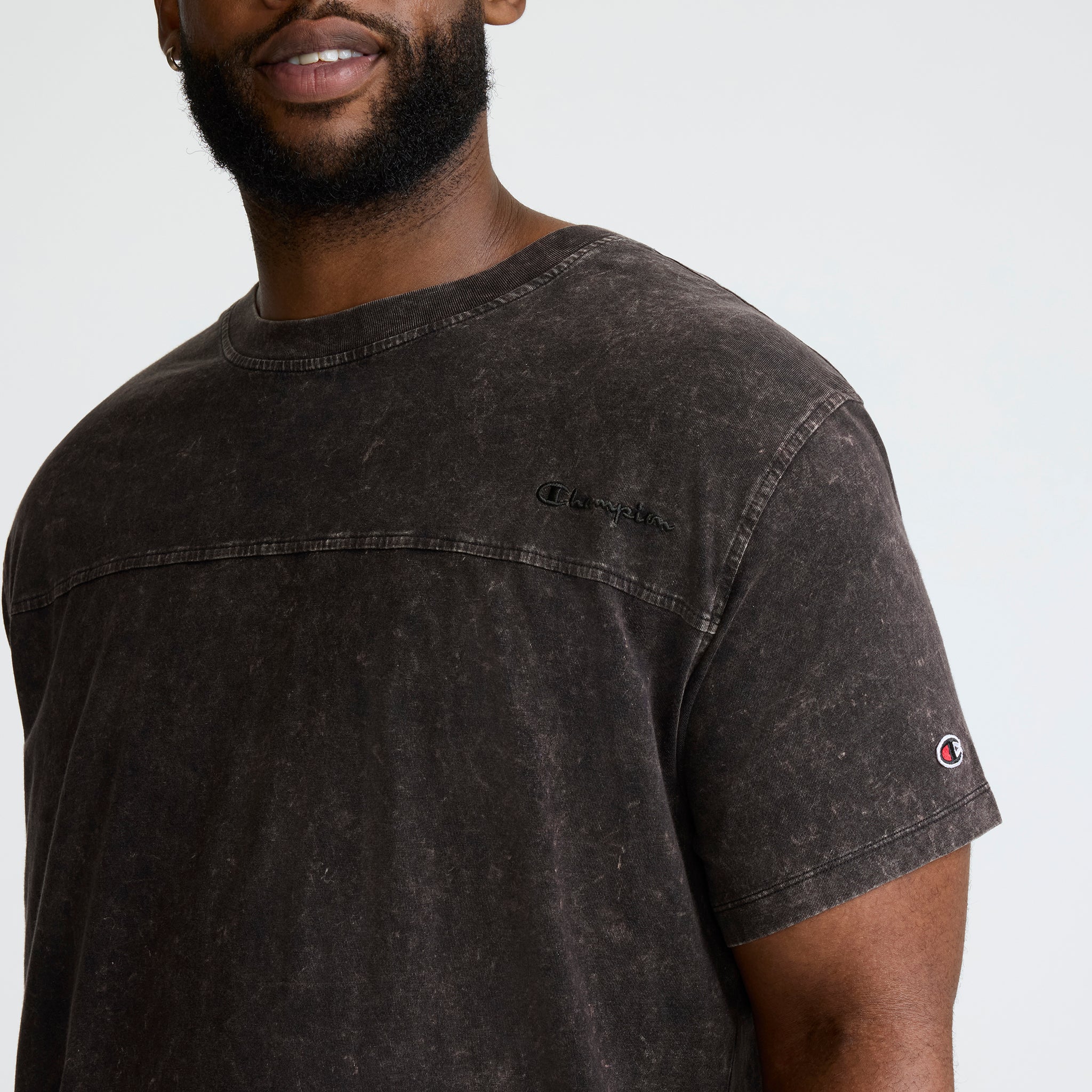 Vintage Wash Knit T-Shirt - Big & Tall - Image 3