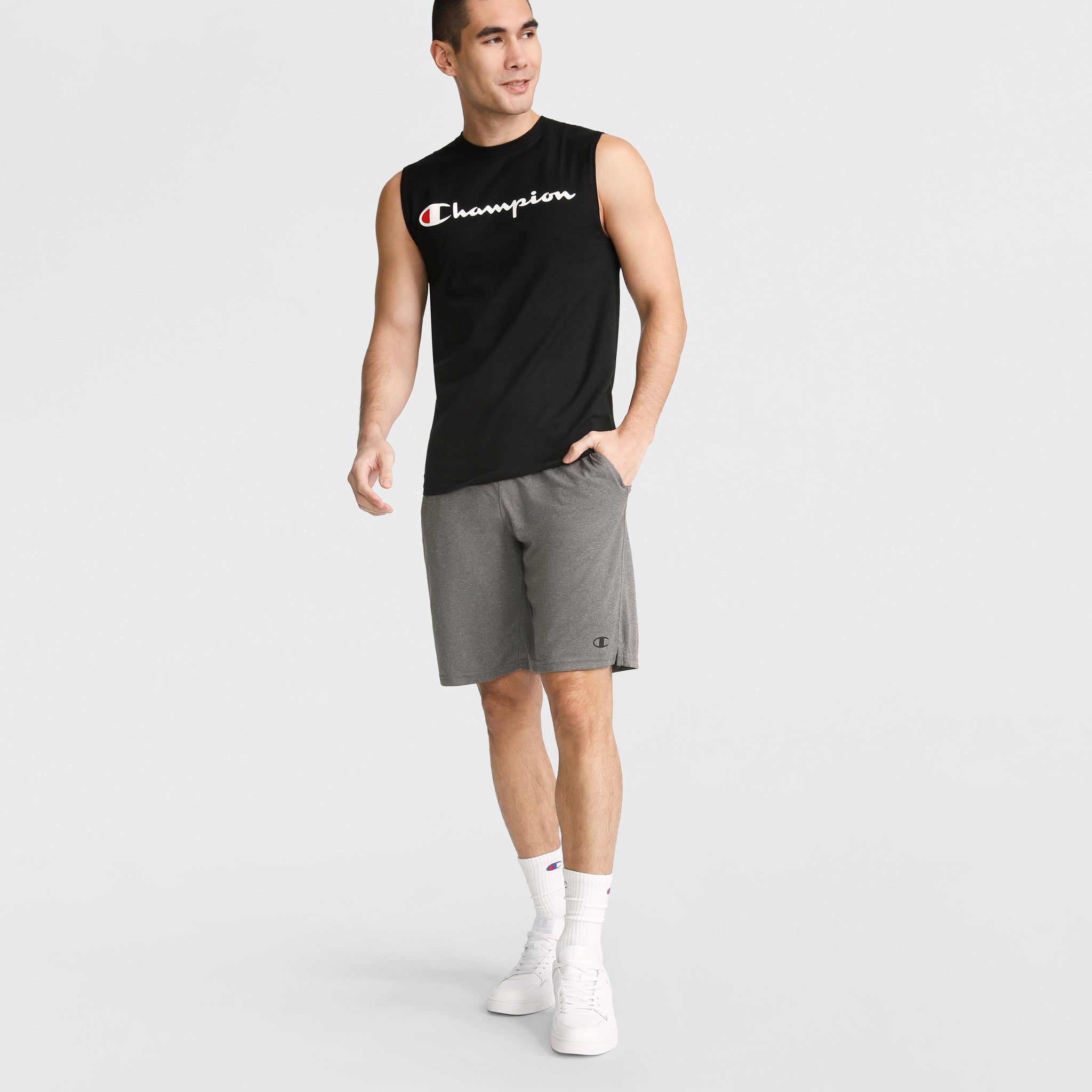 Classic Muscle Tank. Script Logo - Image 6