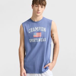 Classic Graphic Muscle Tank. USA Sportswear